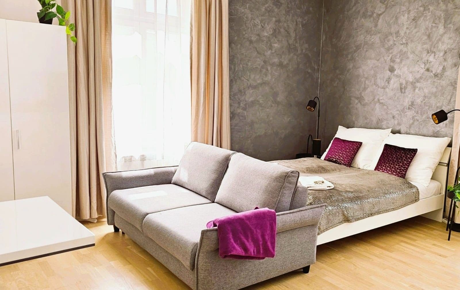 Studio flat to rent, 34 m², Washingtonova, Prague, Prague Studio flat to rent, 34 m², Washingtonova, Prague, Prague