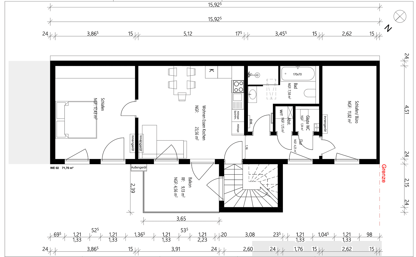 2 bedroom flat to rent, 72 m², Andernach, Rhineland-Palatinate 2 bedroom flat to rent, 72 m², Andernach, Rhineland-Palatinate