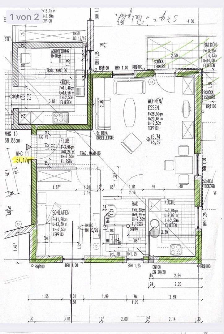 2 bedroom flat to rent, 58 m², Friedrich-Hartung-Str. 2, Riedstadt, Hesse 2 bedroom flat to rent, 58 m², Friedrich-Hartung-Str. 2, Riedstadt, Hesse
