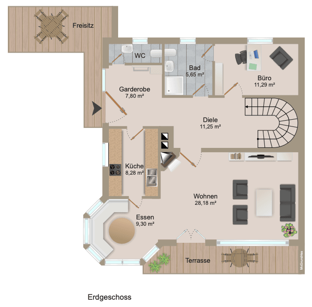 house to rent, 250 m², Münsing, Bavaria house to rent, 250 m², Münsing, Bavaria