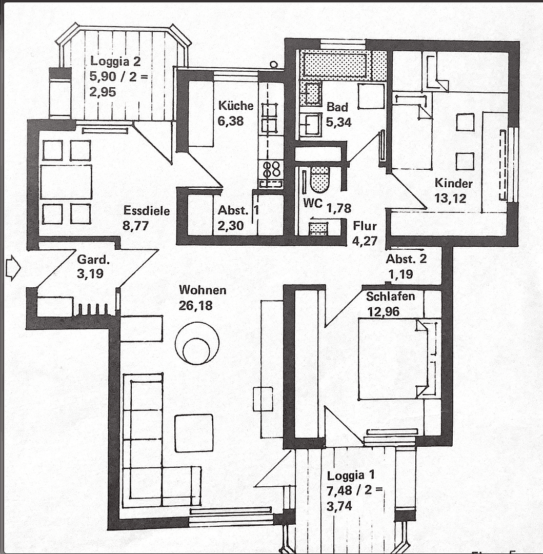 2 bedroom with open-plan kitchen flat for sale, 92 m², Stettiner Str. 25, Korntal-Münchingen, Baden-Württemberg 2 bedroom with open-plan kitchen flat for sale, 92 m², Stettiner Str. 25, Korntal-Münchingen, Baden-Württemberg