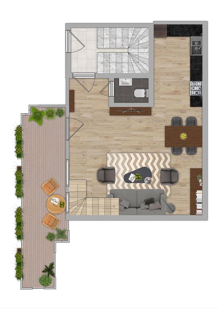 1 bedroom with open-plan kitchen flat to rent, 79 m², Rathausstraße 7, Hofheim am Taunus, Hesse 1 bedroom with open-plan kitchen flat to rent, 79 m², Rathausstraße 7, Hofheim am Taunus, Hesse