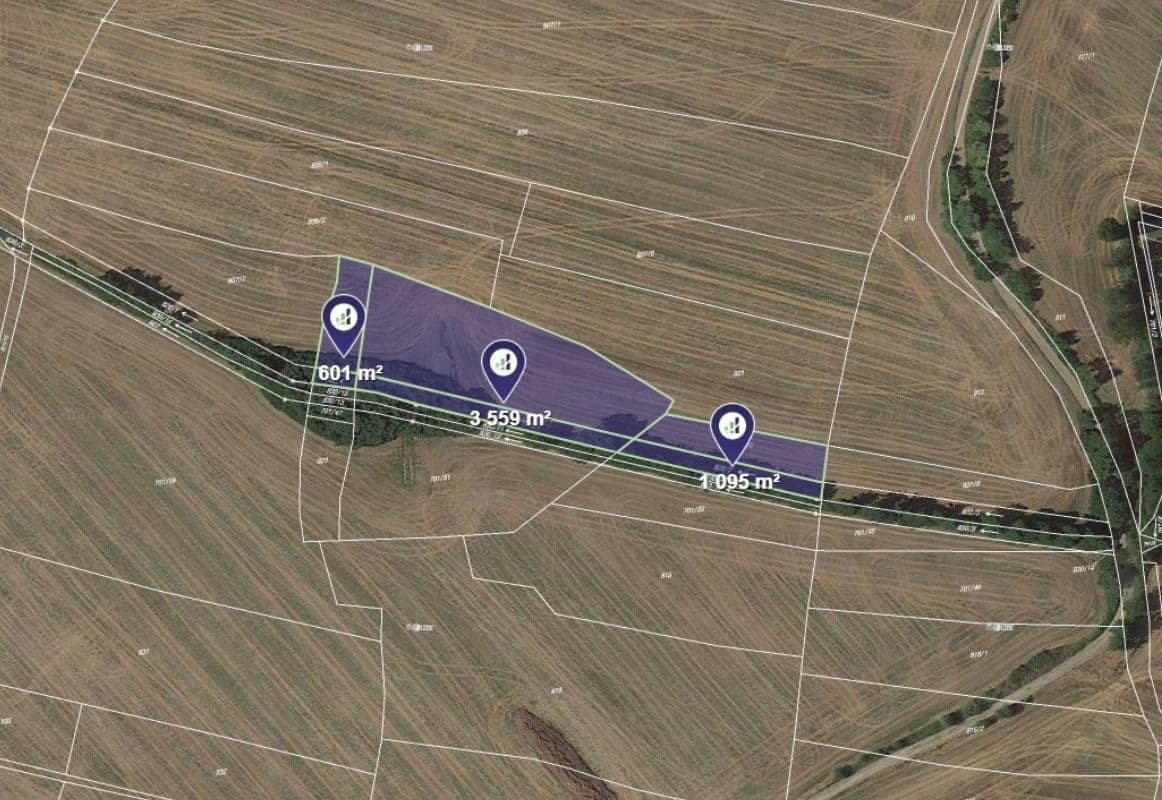 plot for sale, 2,628 m², Dolní Bousov, Středočeský Region plot for sale, 2,628 m², Dolní Bousov, Středočeský Region