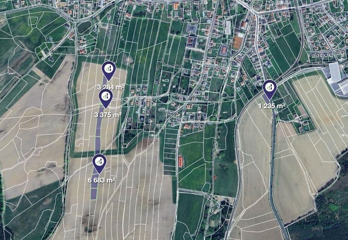 plot for sale, 20,493 m², Mirošov, Plzeňský Region plot for sale, 20,493 m², Mirošov, Plzeňský Region