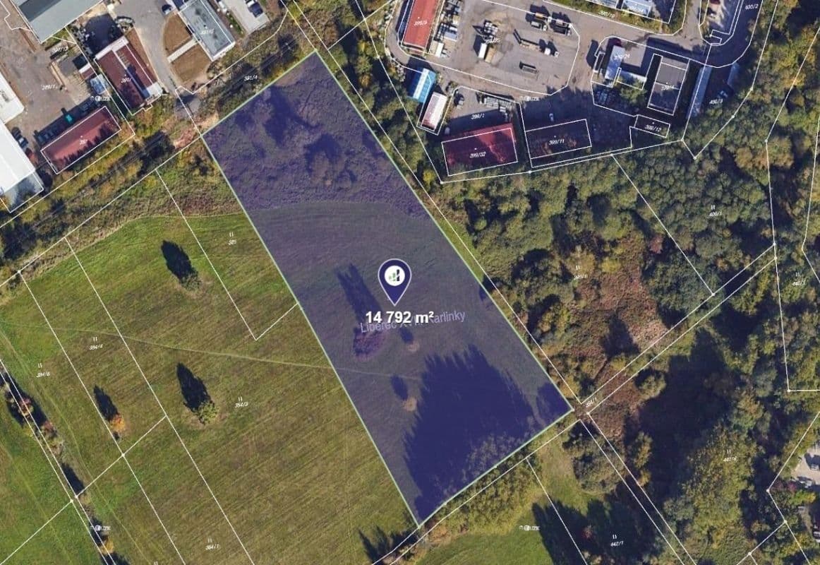plot for sale, 14,792 m², Liberec, Liberecký Region plot for sale, 14,792 m², Liberec, Liberecký Region