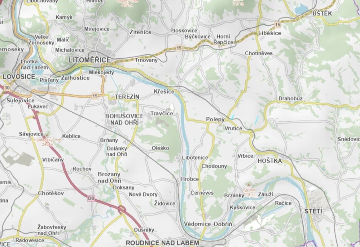 plot for sale, 54,528 m², Vrutice, Ústecký Region plot for sale, 54,528 m², Vrutice, Ústecký Region