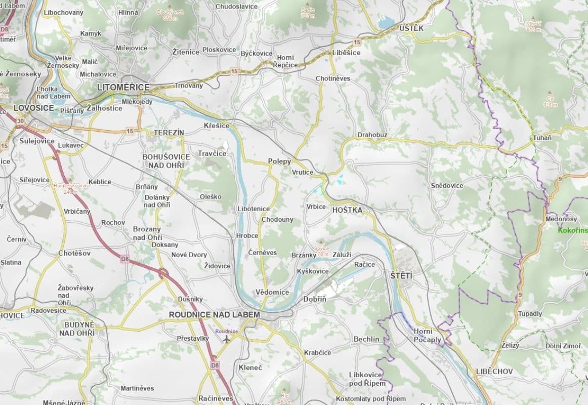 plot for sale, 82,167 m², Vrutice, Ústecký Region plot for sale, 82,167 m², Vrutice, Ústecký Region