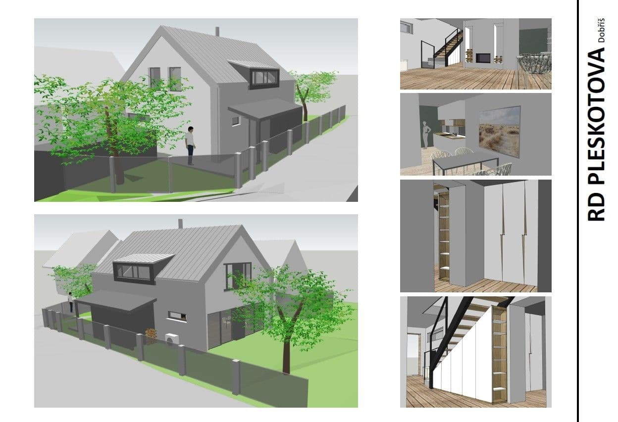 house for sale, 152 m², Pleskotova, Dobříš, Středočeský Region house for sale, 152 m², Pleskotova, Dobříš, Středočeský Region