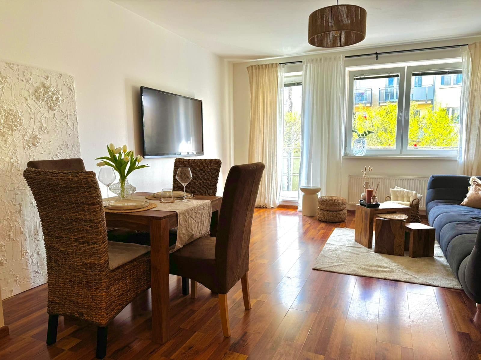 2 bedroom with open-plan kitchen flat to rent, 78 m², Budapešťská, Prague, Prague 2 bedroom with open-plan kitchen flat to rent, 78 m², Budapešťská, Prague, Prague