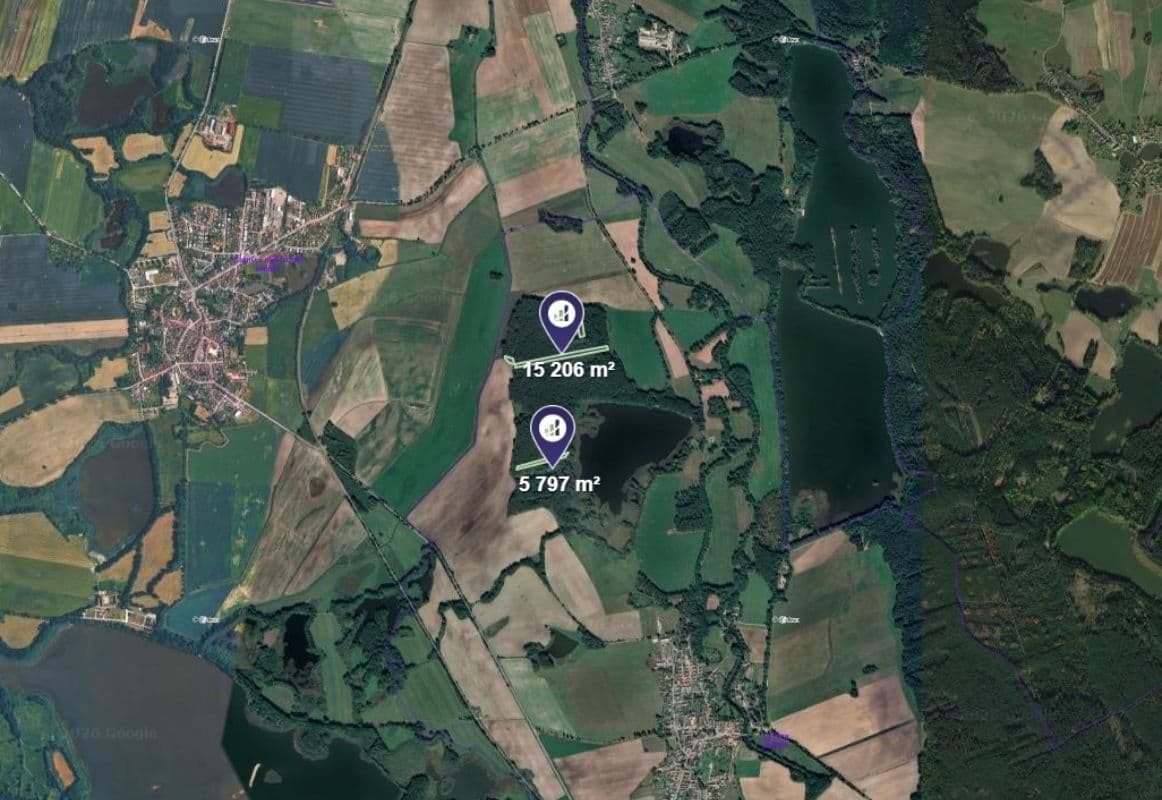 plot for sale, 21,003 m², Lužnice, Jihočeský Region plot for sale, 21,003 m², Lužnice, Jihočeský Region