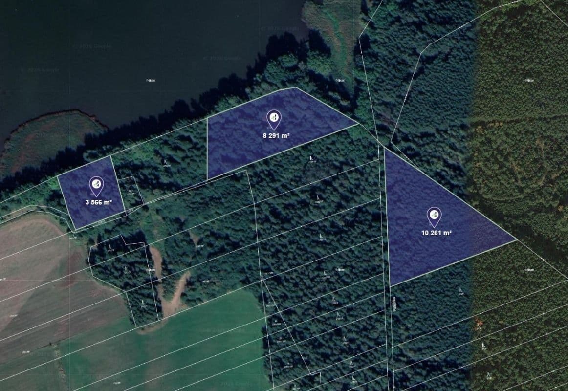 plot for sale, 22,118 m², Lužnice, Jihočeský Region plot for sale, 22,118 m², Lužnice, Jihočeský Region