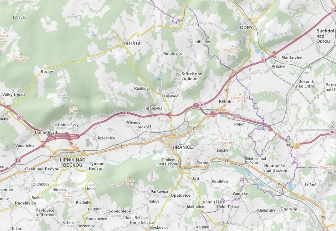 plot for sale, 43,911 m², Olšovec, Olomoucký Region plot for sale, 43,911 m², Olšovec, Olomoucký Region