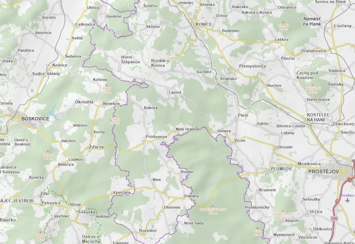plot for sale, 6,357 m², Lipová, Olomoucký Region plot for sale, 6,357 m², Lipová, Olomoucký Region