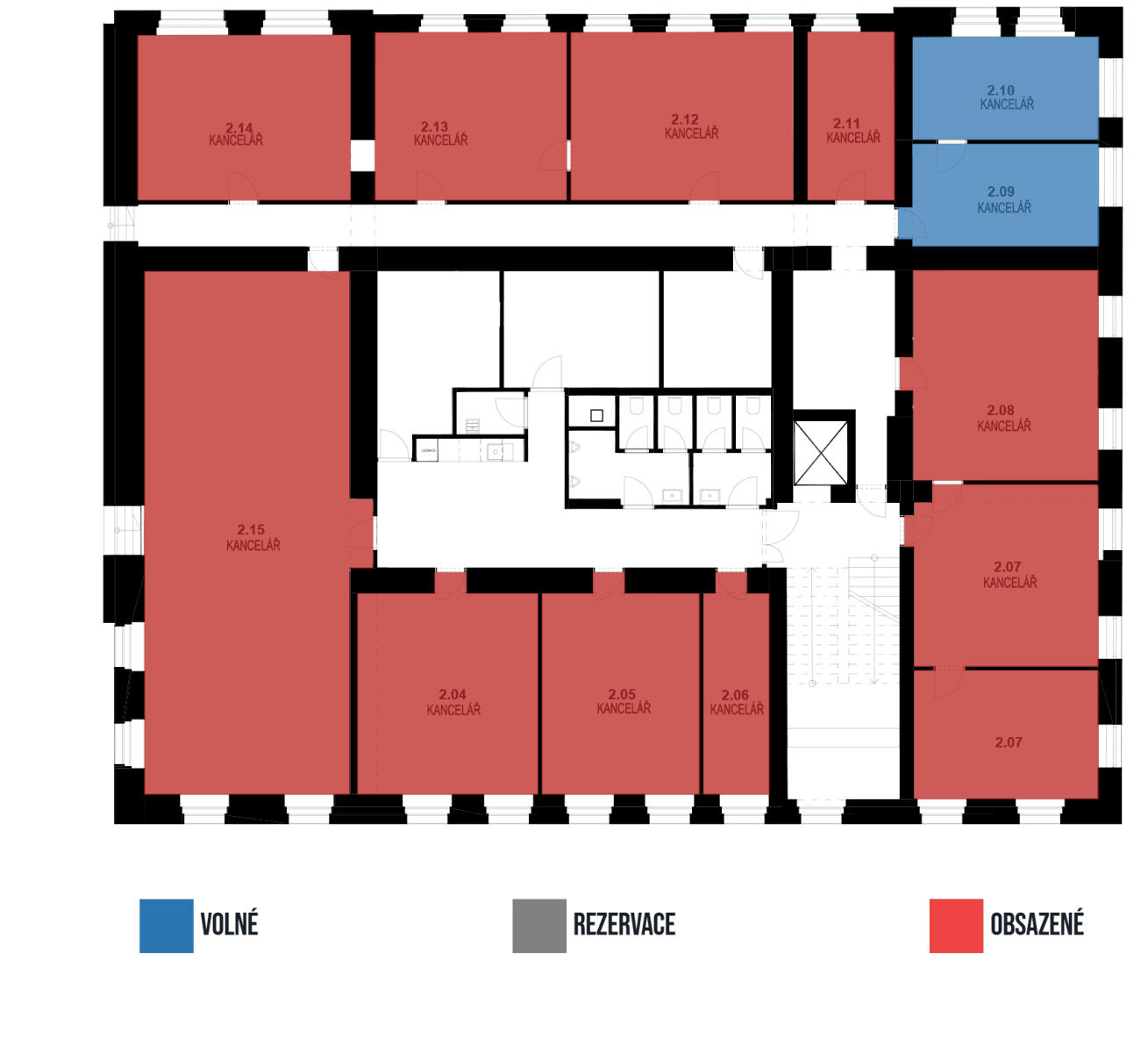 office to rent, 35 m², Strakonická, Prague, Prague office to rent, 35 m², Strakonická, Prague, Prague