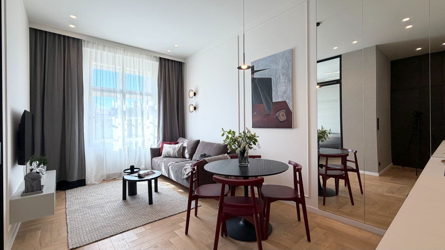 1 bedroom with open-plan kitchen flat to rent, 41 m², Karlínské náměstí, Prague, Prague 1 bedroom with open-plan kitchen flat to rent, 41 m², Karlínské náměstí, Prague, Prague