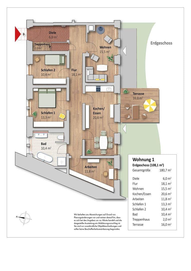 house to rent, 180 m², Gutshof 5, Erkerode, Lower Saxony house to rent, 180 m², Gutshof 5, Erkerode, Lower Saxony