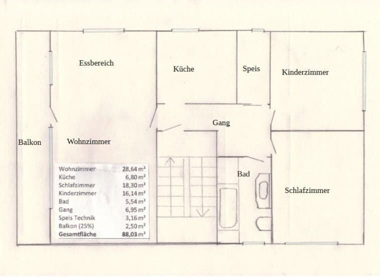3 bedroom flat to rent, 88 m², Freising, Bavaria 3 bedroom flat to rent, 88 m², Freising, Bavaria