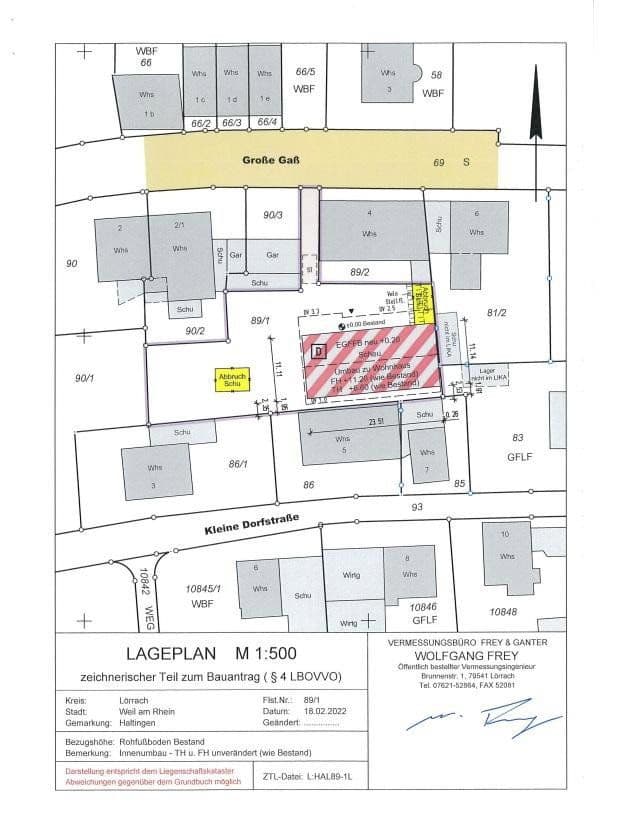 plot for sale, 1,044 m², Grosse Gass 4/1, Weil am Rhein, Baden-Württemberg plot for sale, 1,044 m², Grosse Gass 4/1, Weil am Rhein, Baden-Württemberg