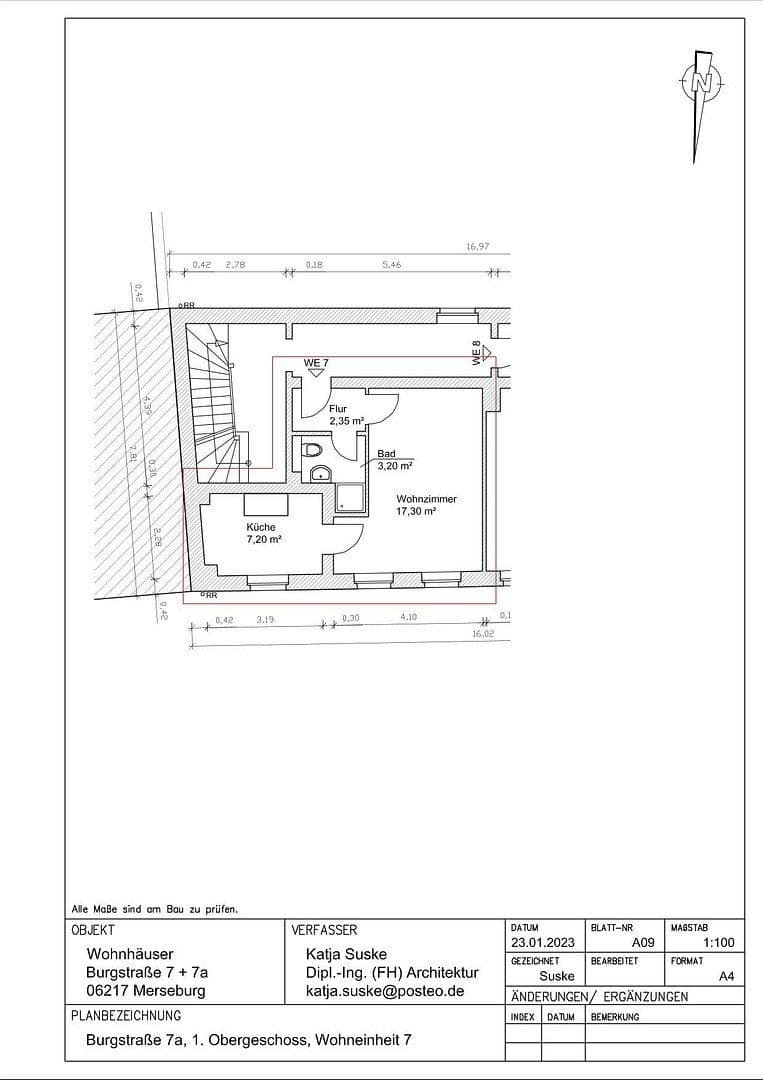 1 bedroom flat to rent, 31 m², Burgstraße 7a, Merseburg, Saxony-Anhalt 1 bedroom flat to rent, 31 m², Burgstraße 7a, Merseburg, Saxony-Anhalt