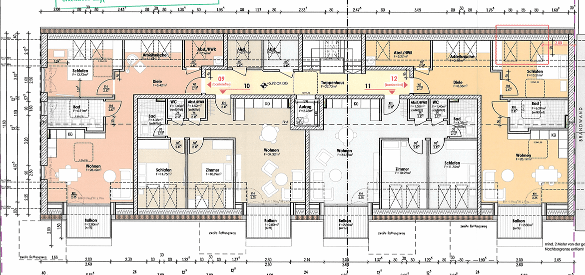 3 bedroom flat to rent, 68 m², Hamburger Allee 51b, Nauen, Brandenburg 3 bedroom flat to rent, 68 m², Hamburger Allee 51b, Nauen, Brandenburg