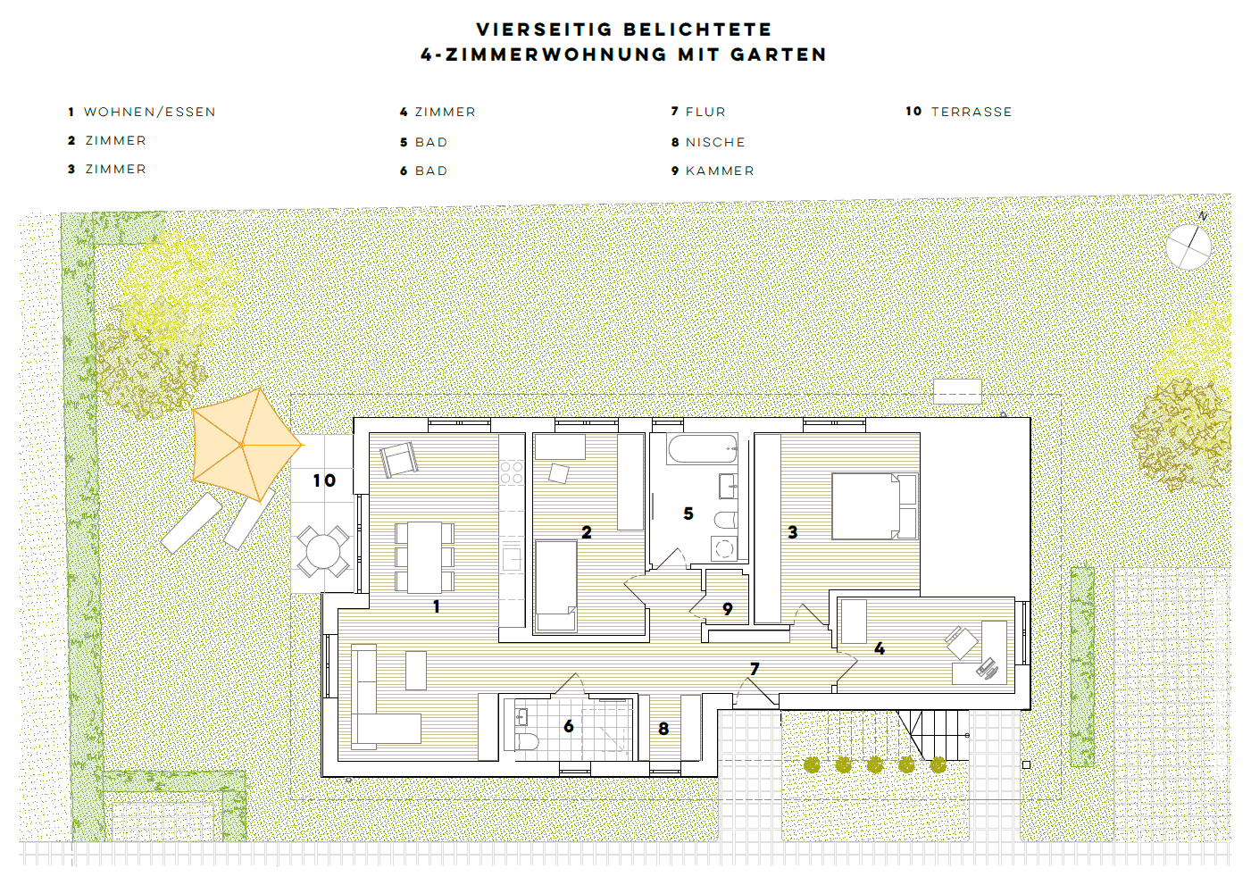 4 bedroom flat to rent, 98 m², Oderstraße 17, Bernau, Brandenburg 4 bedroom flat to rent, 98 m², Oderstraße 17, Bernau, Brandenburg