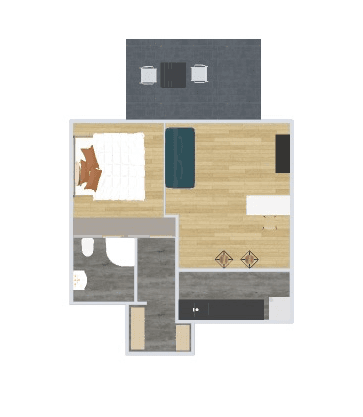 2 bedroom flat to rent, 48 m², An der Amunder Kirche 16, Bremen, Bremen 2 bedroom flat to rent, 48 m², An der Amunder Kirche 16, Bremen, Bremen