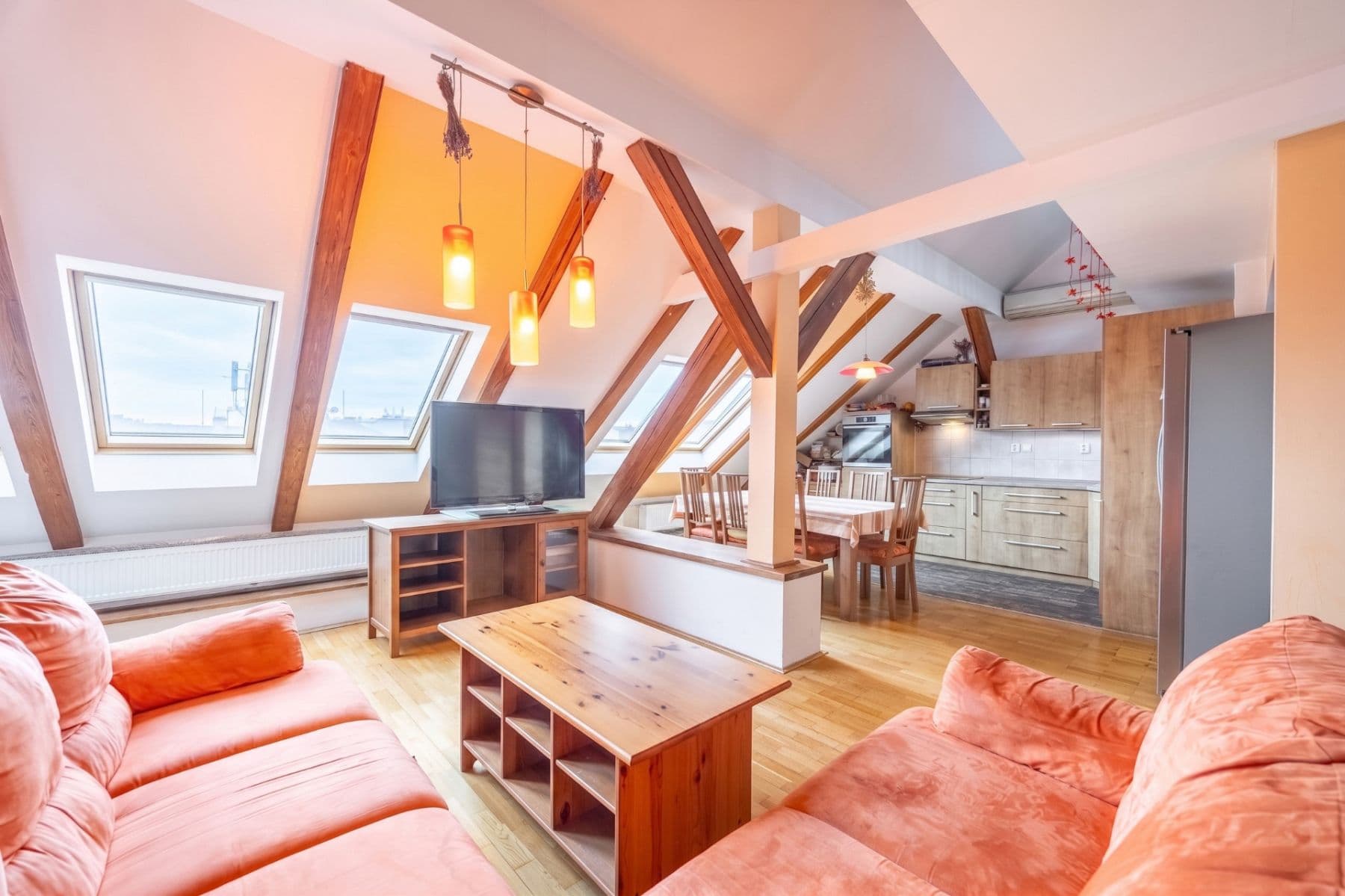 3 bedroom with open-plan kitchen flat for sale, 175 m², Amurská, Prague, Prague 3 bedroom with open-plan kitchen flat for sale, 175 m², Amurská, Prague, Prague