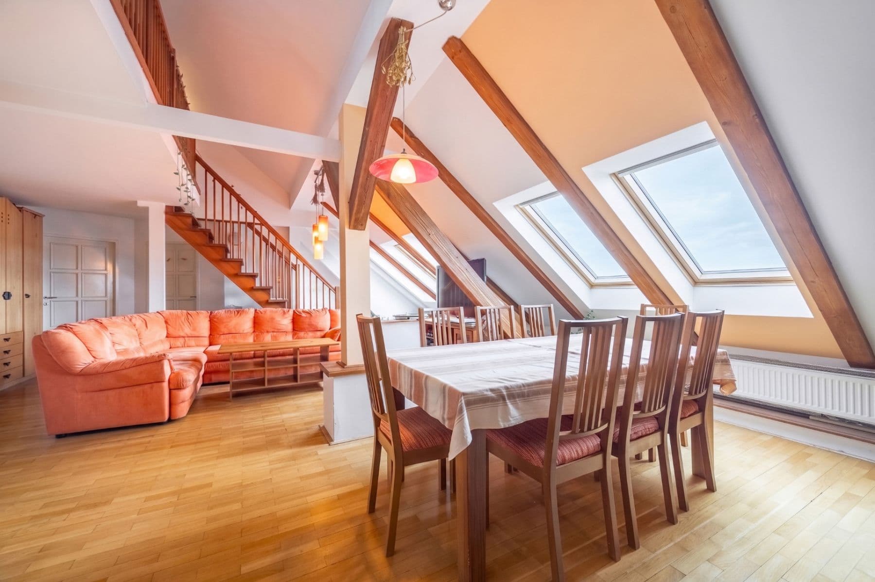 3 bedroom with open-plan kitchen flat for sale, 175 m², Amurská, Prague, Prague 3 bedroom with open-plan kitchen flat for sale, 175 m², Amurská, Prague, Prague