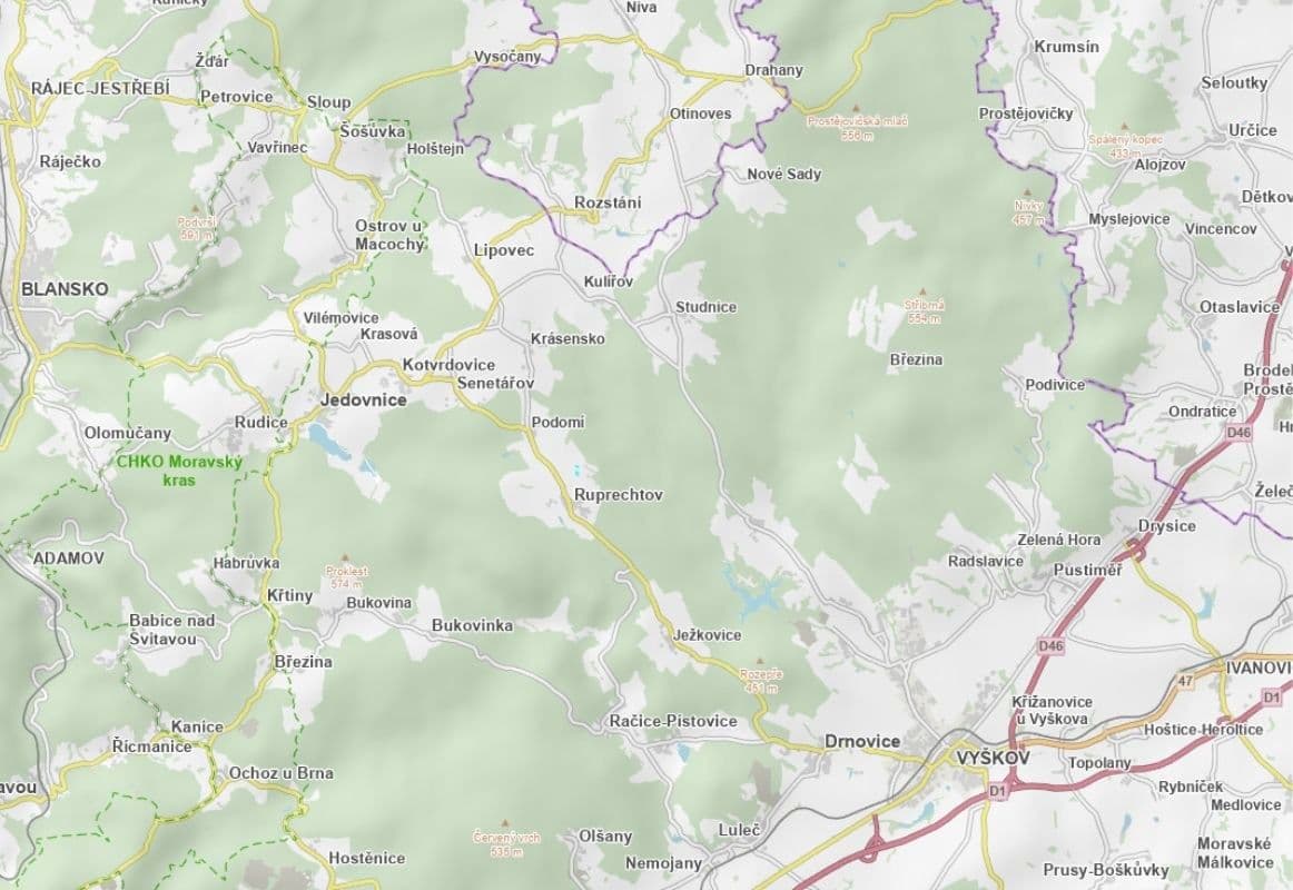 plot for sale, 2,266 m², Ruprechtov, Jihomoravský Region plot for sale, 2,266 m², Ruprechtov, Jihomoravský Region