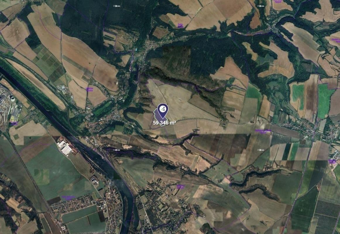plot for sale, 29,673 m², Vysoká, Středočeský Region plot for sale, 29,673 m², Vysoká, Středočeský Region