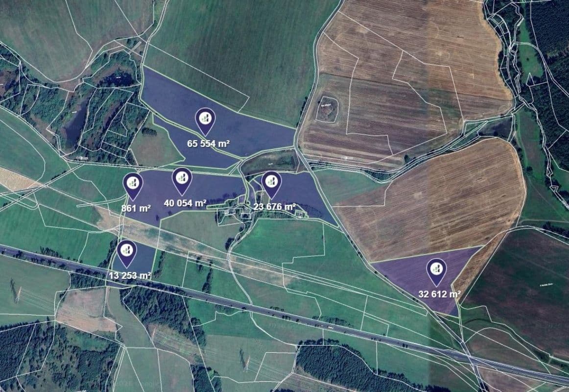 plot for sale, 33,526 m², Bochov, Karlovarský Region plot for sale, 33,526 m², Bochov, Karlovarský Region