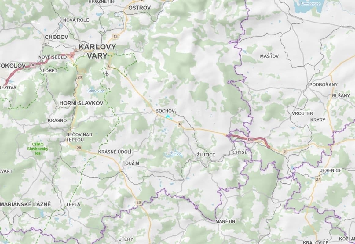 plot for sale, 33,526 m², Bochov, Karlovarský Region plot for sale, 33,526 m², Bochov, Karlovarský Region