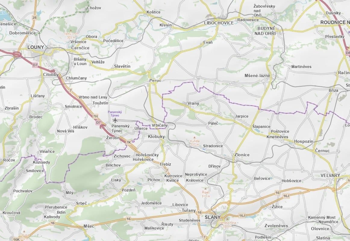plot for sale, 2,296 m², Stradonice, Středočeský Region plot for sale, 2,296 m², Stradonice, Středočeský Region