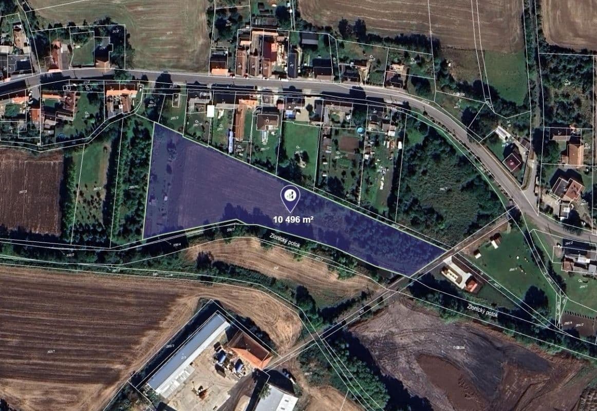 plot for sale, 2,296 m², Stradonice, Středočeský Region plot for sale, 2,296 m², Stradonice, Středočeský Region