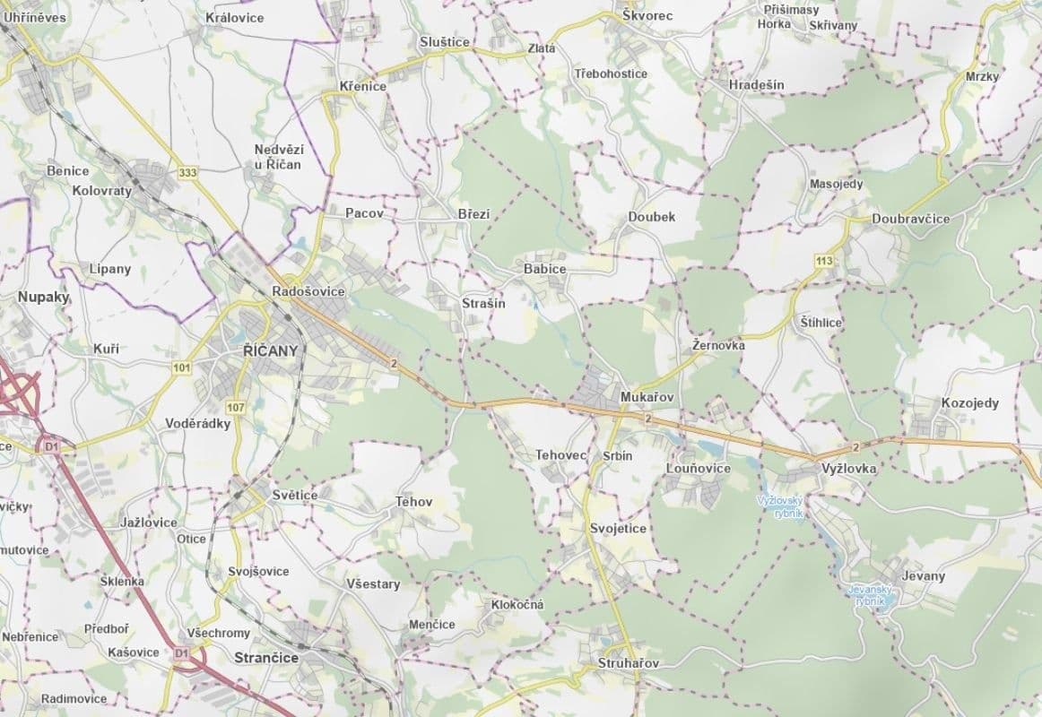 plot for sale, 1,764 m², Babice, Středočeský Region plot for sale, 1,764 m², Babice, Středočeský Region