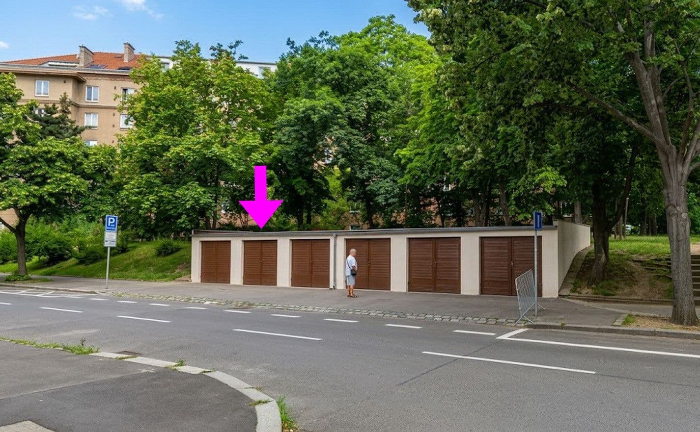 garage to rent, 17 m², Bajkalská, Prague, Prague garage to rent, 17 m², Bajkalská, Prague, Prague