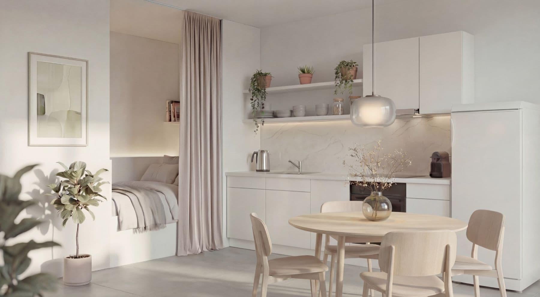 Studio flat to rent, 36 m², Pod Harfou, Prague, Prague Studio flat to rent, 36 m², Pod Harfou, Prague, Prague