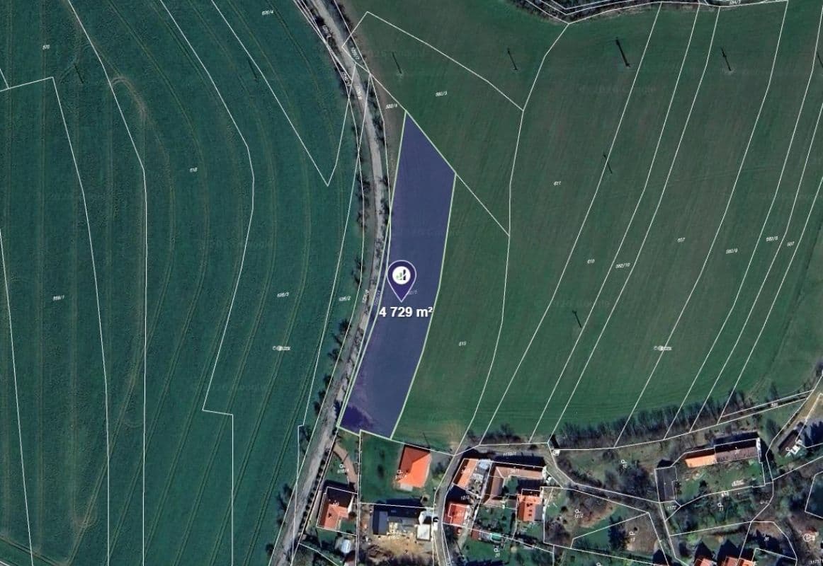 plot for sale, 2,365 m², Stříbrná Skalice, Středočeský Region plot for sale, 2,365 m², Stříbrná Skalice, Středočeský Region