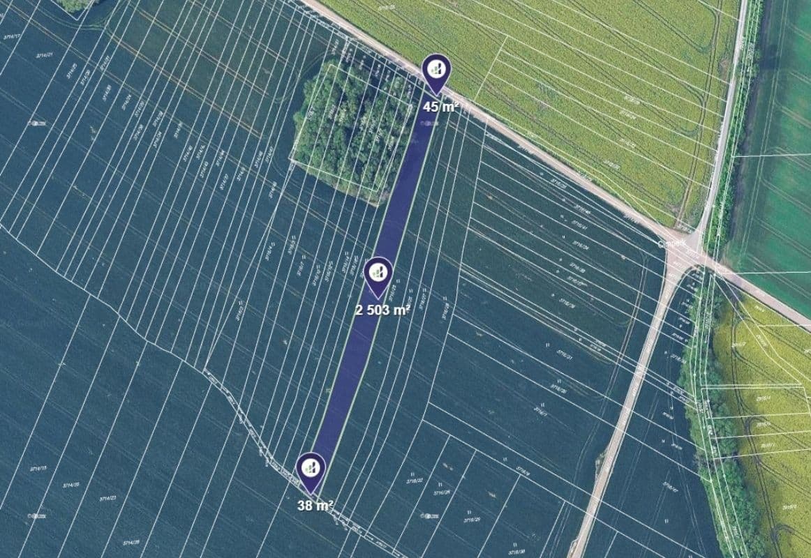 plot for sale, 1,293 m², Kuřim, Jihomoravský Region plot for sale, 1,293 m², Kuřim, Jihomoravský Region
