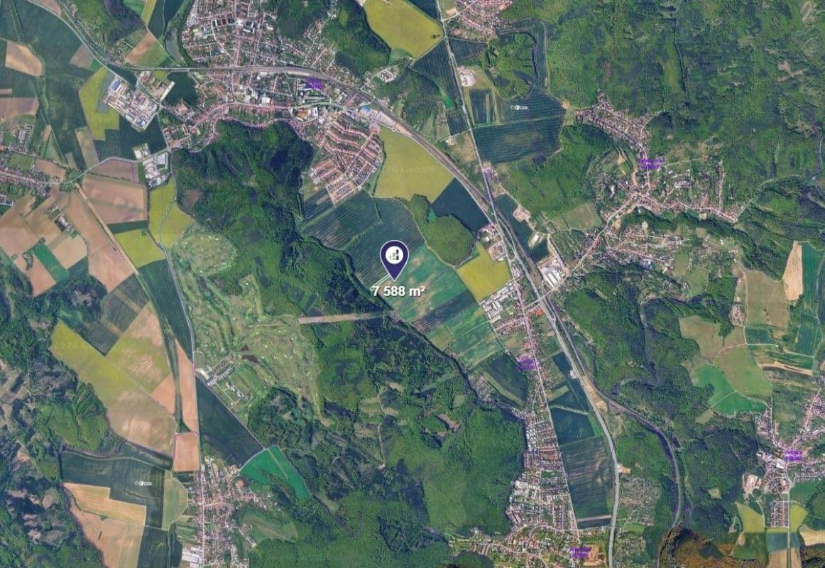 plot for sale, 2,371 m², Kuřim, Jihomoravský Region plot for sale, 2,371 m², Kuřim, Jihomoravský Region