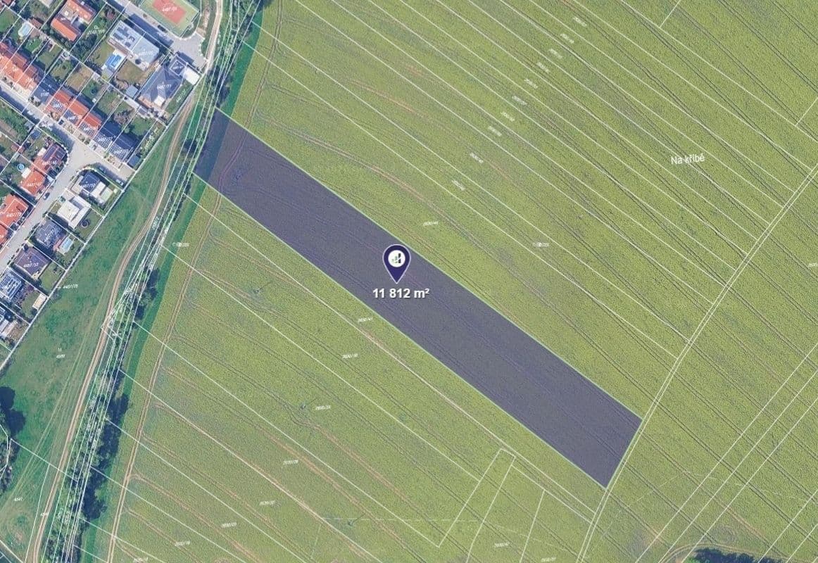 plot for sale, 3,691 m², Kuřim, Jihomoravský Region plot for sale, 3,691 m², Kuřim, Jihomoravský Region