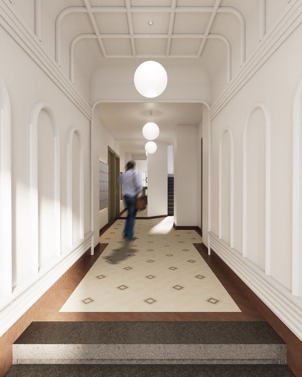 1 bedroom with open-plan kitchen flat for sale, 49 m², Přemyslovská, Prague, Prague 1 bedroom with open-plan kitchen flat for sale, 49 m², Přemyslovská, Prague, Prague