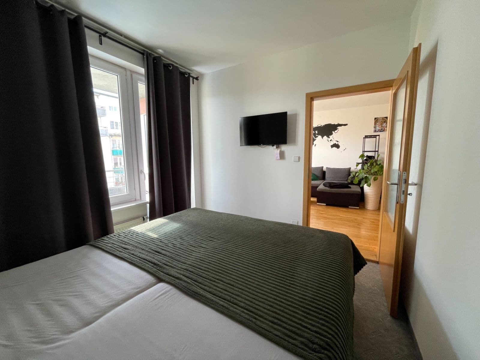 1 bedroom with open-plan kitchen flat to rent, 67 m², Petržílkova, Prague, Prague 1 bedroom with open-plan kitchen flat to rent, 67 m², Petržílkova, Prague, Prague