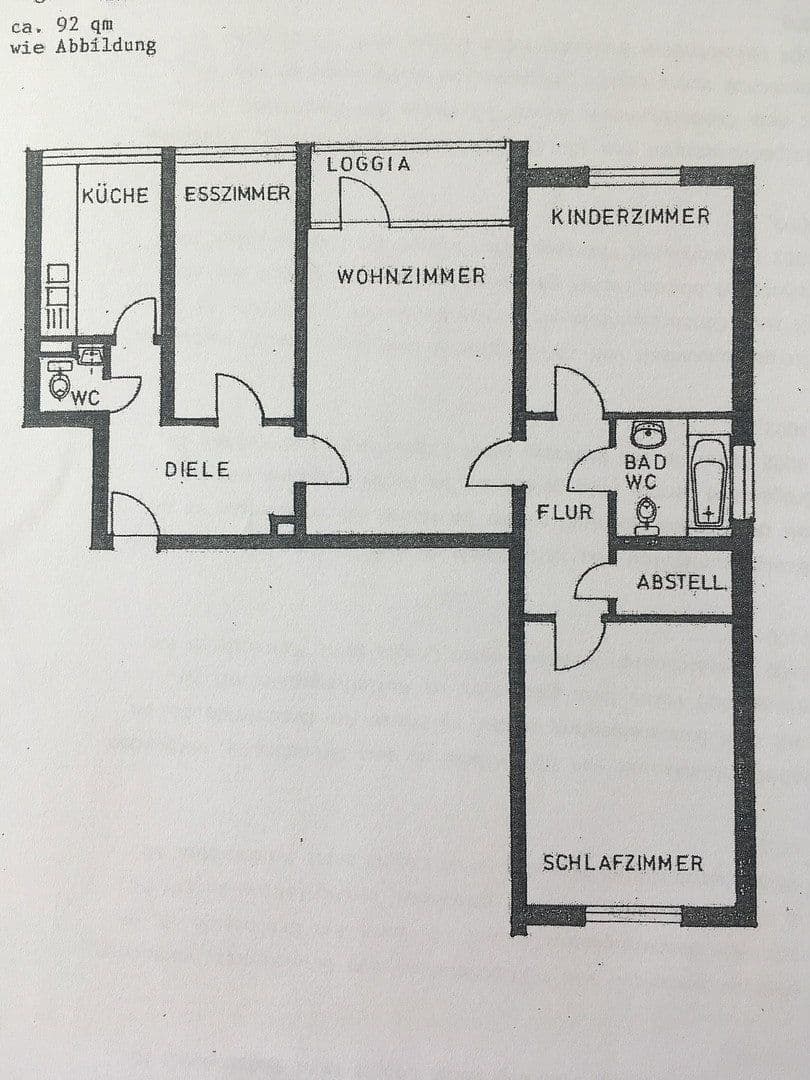 4 bedroom flat to rent, 92 m², Am Brachfelde 10, Göttingen, Lower Saxony 4 bedroom flat to rent, 92 m², Am Brachfelde 10, Göttingen, Lower Saxony