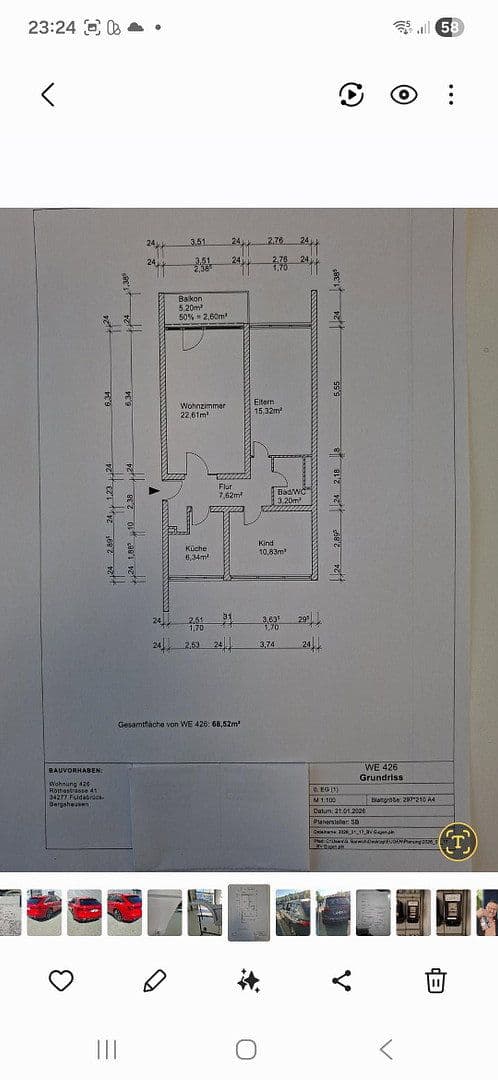 3 bedroom flat for sale, 68 m², Rötherstr 41, Fuldabrück, Hesse 3 bedroom flat for sale, 68 m², Rötherstr 41, Fuldabrück, Hesse