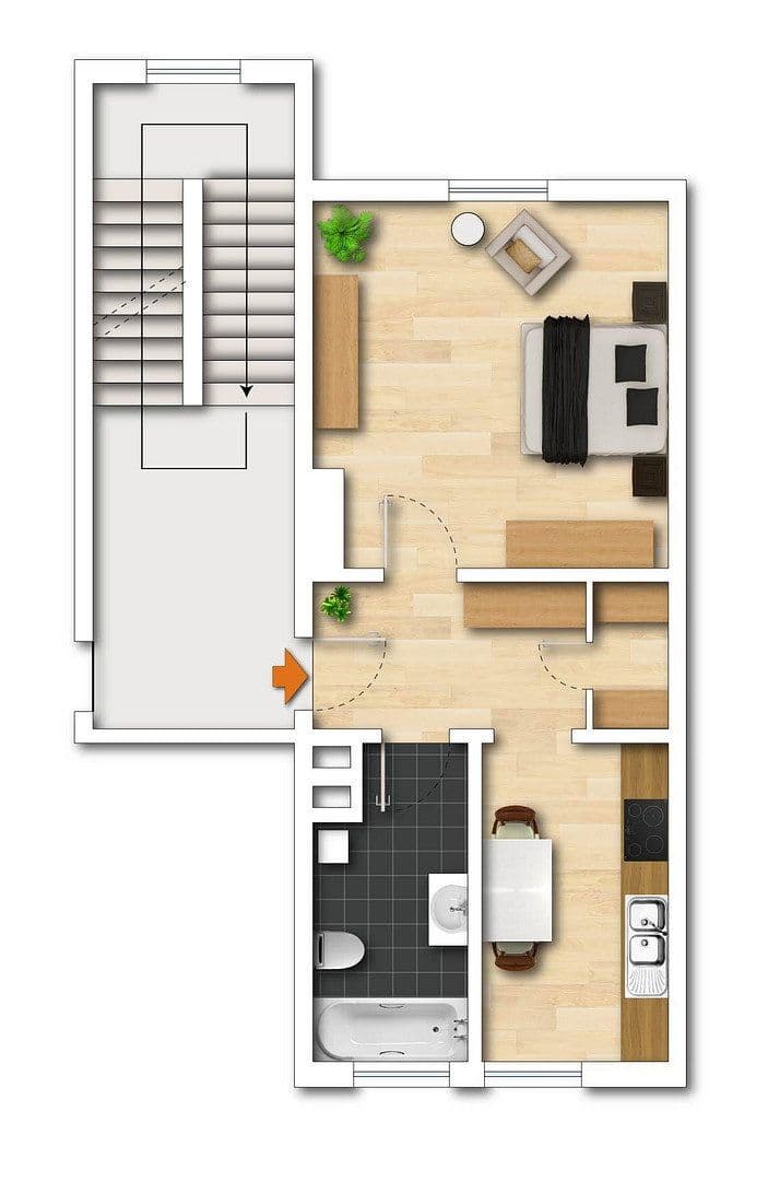 2 bedroom flat for sale, 41 m², Hauptstr. 1b, Landstuhl, Rhineland-Palatinate 2 bedroom flat for sale, 41 m², Hauptstr. 1b, Landstuhl, Rhineland-Palatinate