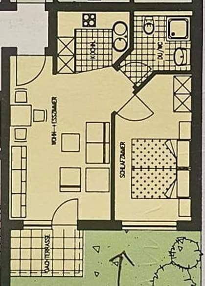 2 bedroom flat to rent, 42 m², Berliner Straße 16, Leipzig, Saxony 2 bedroom flat to rent, 42 m², Berliner Straße 16, Leipzig, Saxony