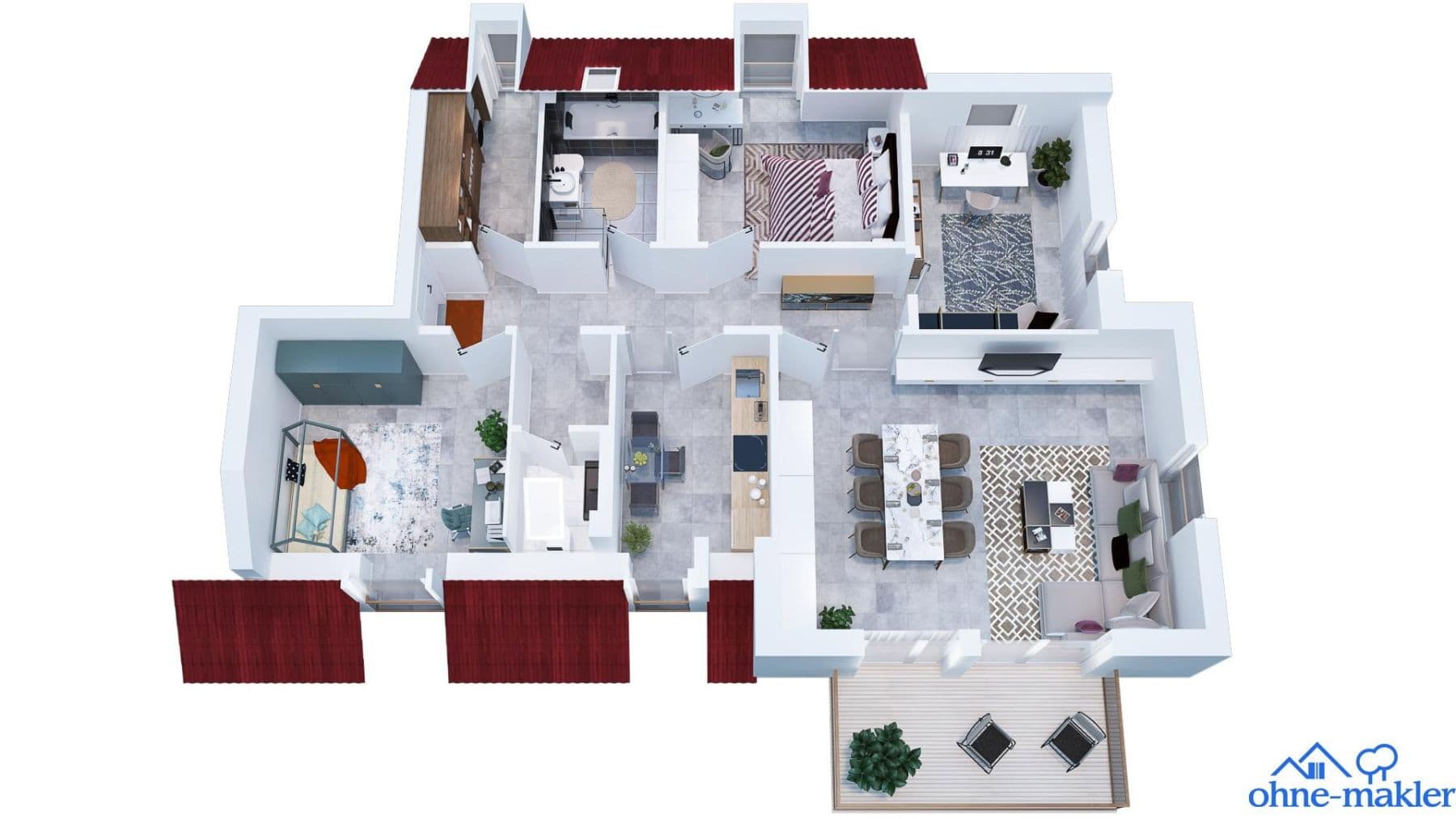 4 bedroom flat to rent, 110 m², Sassenburg, Lower Saxony 4 bedroom flat to rent, 110 m², Sassenburg, Lower Saxony