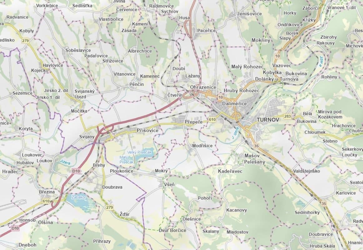 plot for sale, 1,366 m², Přepeře, Liberecký Region plot for sale, 1,366 m², Přepeře, Liberecký Region