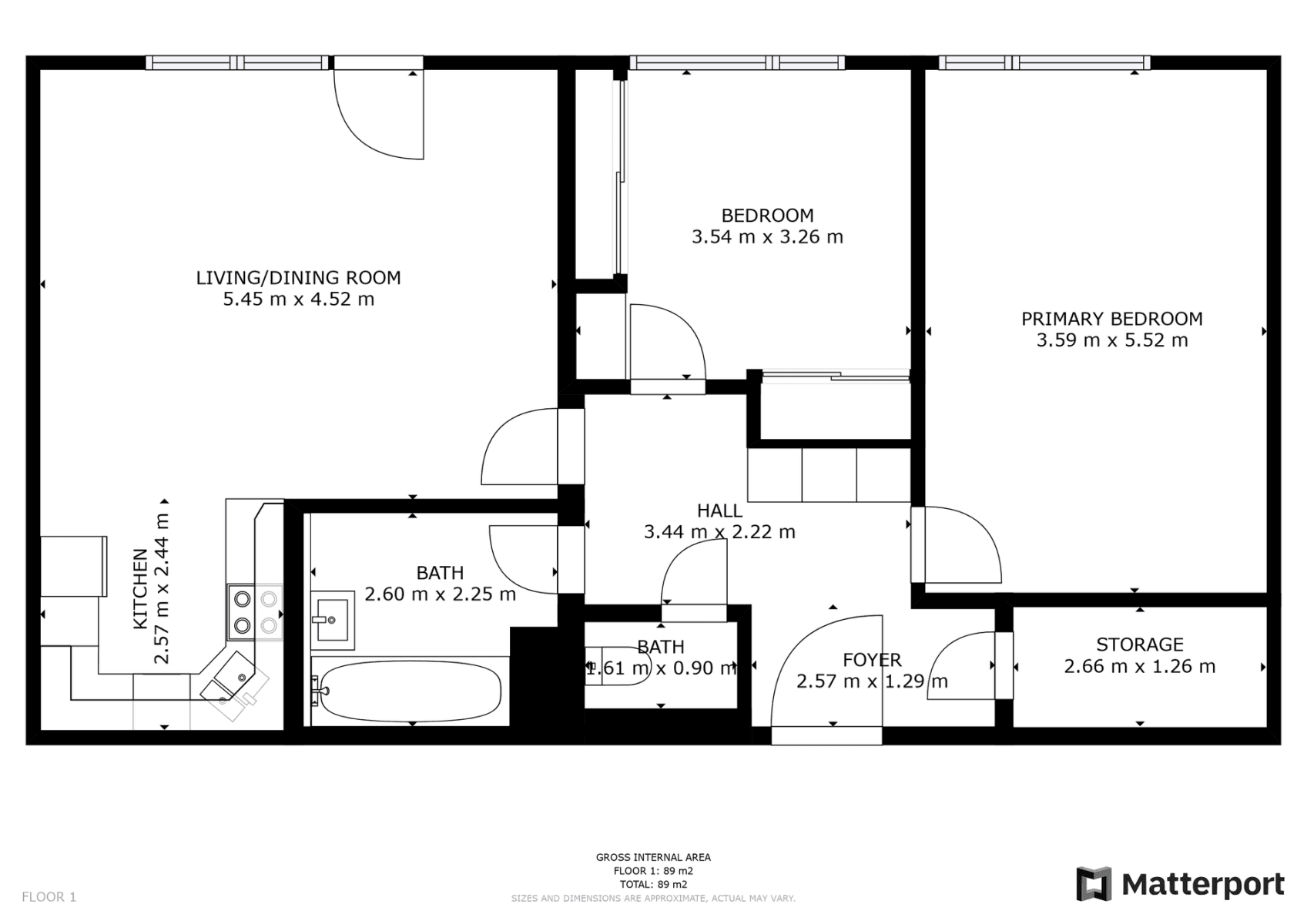 2 bedroom with open-plan kitchen flat to rent, 82 m², Českodubská, Prague, Prague 2 bedroom with open-plan kitchen flat to rent, 82 m², Českodubská, Prague, Prague